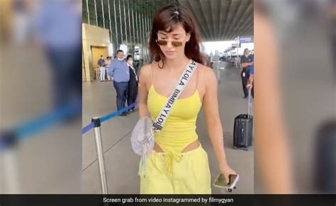 दिशा पटानी का लेटेस्ट एयरपोर्ट लुक हुआ वायरल फैन्स बोले उर्फी जावेद का Disha Patani