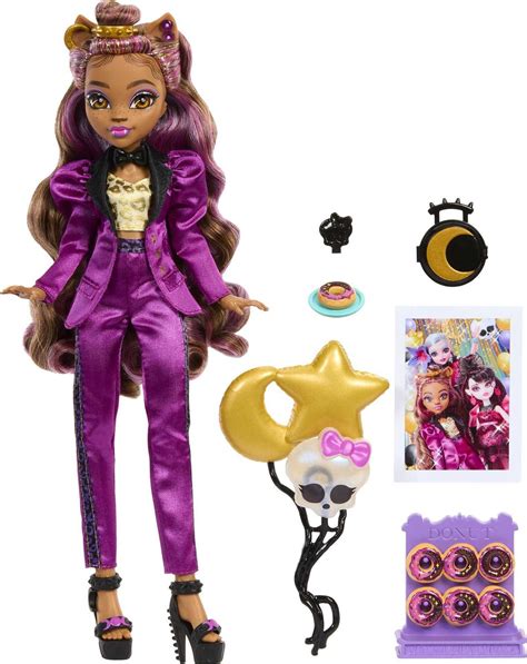 Monster High Clawdeen Wolf Doll in Monster Ball Party Fashion with Accessories - Walmart.com