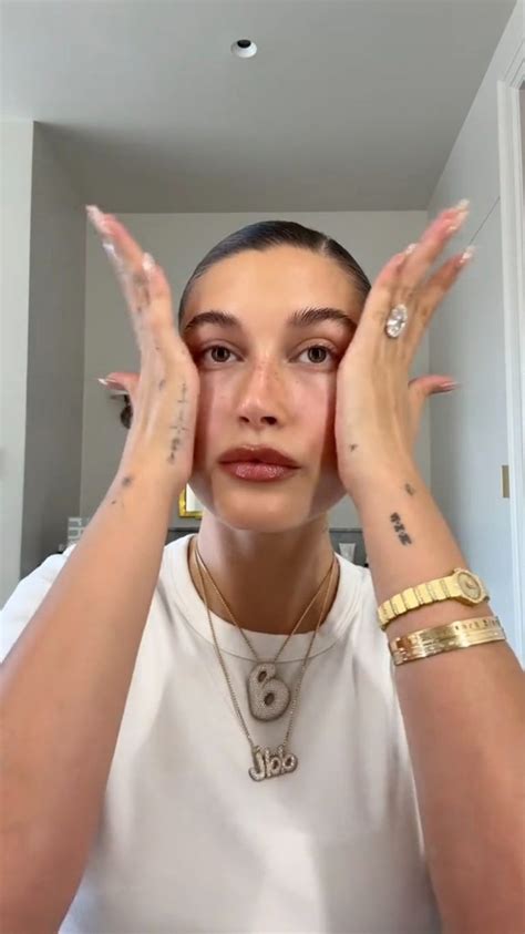 Hailey Bieber Debuted Jewelry Dedicated To Baby Son Jack Blues