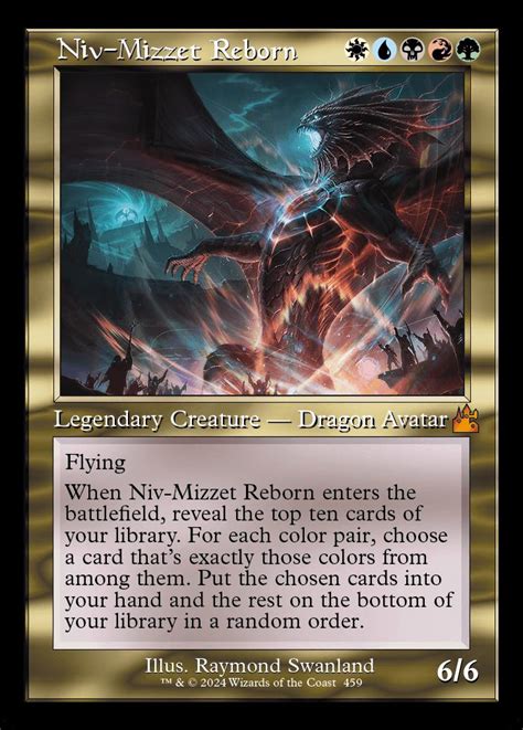 Niv Mizzet Reborn Ravnica Remastered Variants Card Kingdom