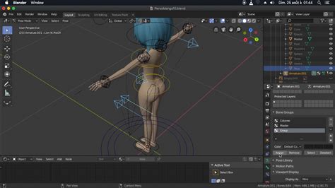 TUTO Créer et animer un personnage manga avec Blender 2 8 sur Tuto