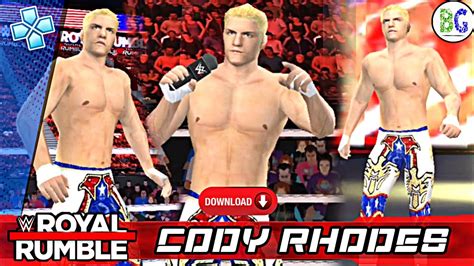 Cody Rhodes Royal Rumble Pac Model Hd Textures With Textures Ini