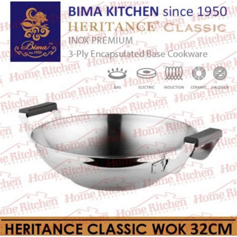 Jual Bp B Bima Heritance Classic Wok Cm Penggorengan Stainless