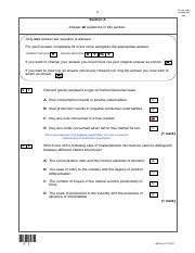 Y12 AQA MCQ Practice Pdf Do Not Write Outside The Box 2 Section A