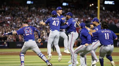 Texas Rangers Win First World Series In Franchise History Just Baseball