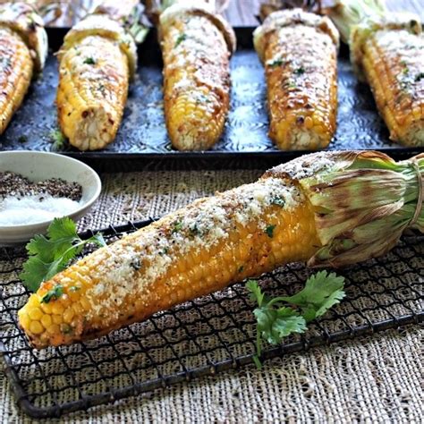 Grilled Corn Simply Sated