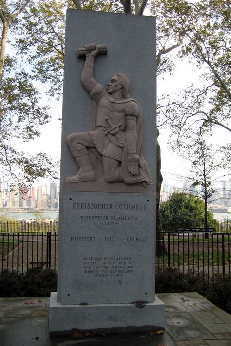 NJ - West New York - Christopher Columbus Park - Christoph… | Flickr