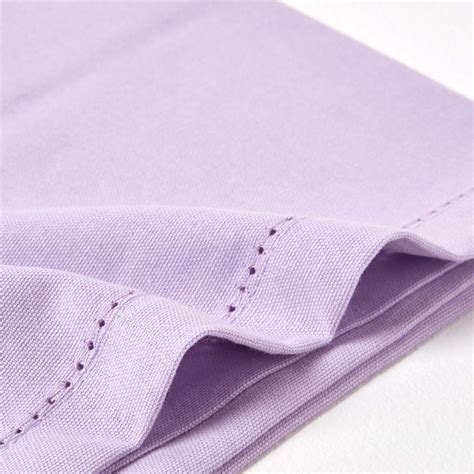 Plain Cotton Mauve Tablecloth