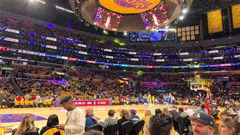 Lakers Clippers Floor Seats Floor Roma