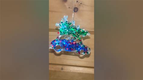 Машинка из эпоксидной смолы. Игрушка на елку - YouTube