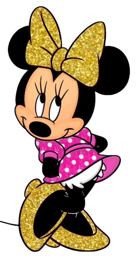 Minnie Dorada Imagenes Minnie Tarjetas Minnie Imprimibles Minnie