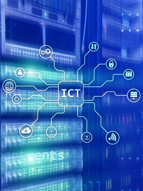 TIC Informação E Conceito Da Tecnologia Das Comunicações No Fundo Da