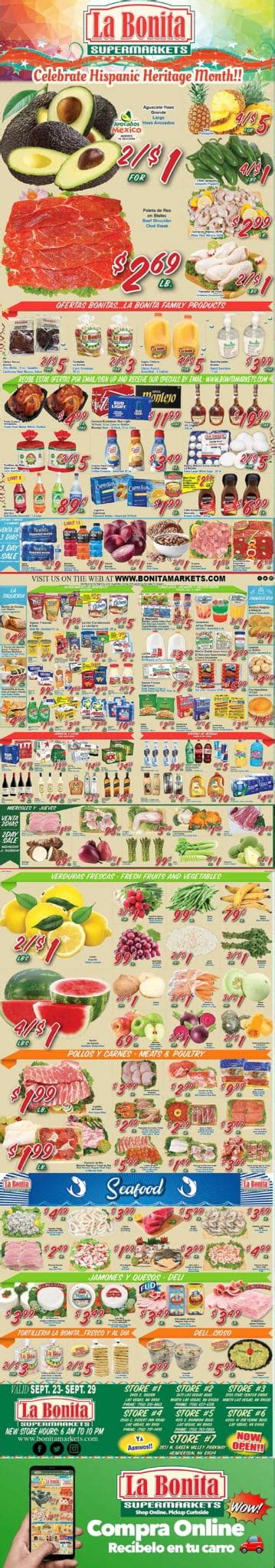 La Bonita Supermarkets Weekly Ad September 23 – September 29, 2020 ...