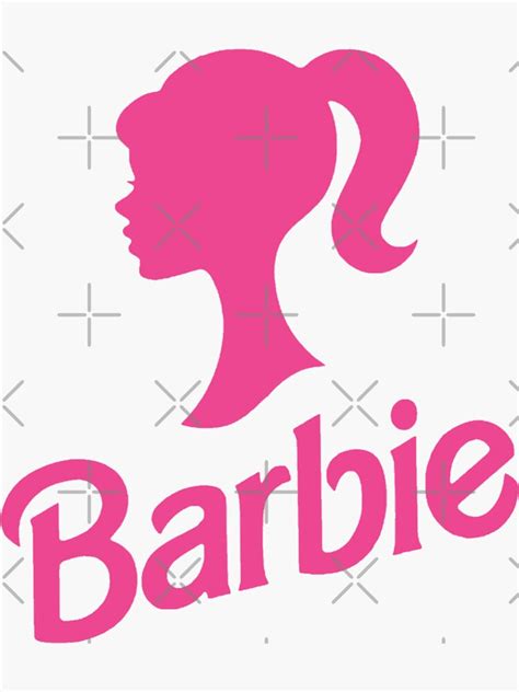 Barbie Illustration Sticker By Annascreation Redbubble