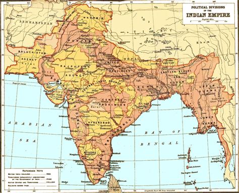 Historical Map Of India