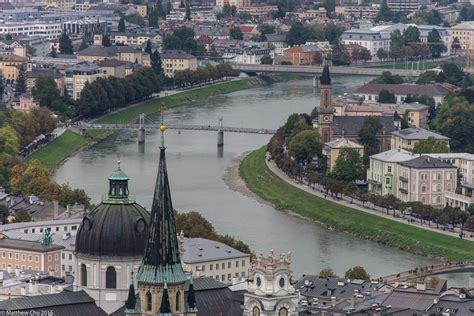 View from Hohensalzburg Fortress, Austria