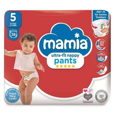 Mamia Ultra-dry Nappy Pants Size, 36-pack | Konga Online Shopping