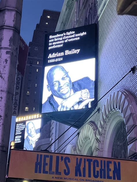 Photos Broadway And Off Broadway Dim Their Lights In Memory Of Adrian