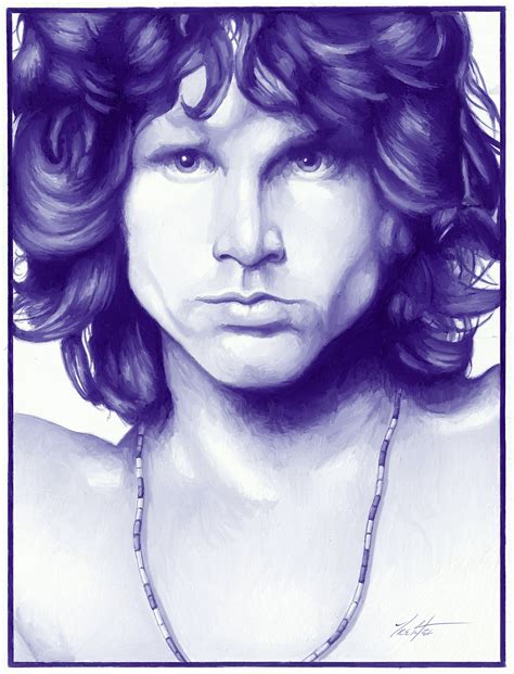 Jim Morrison Jim Morrison Pop Art Jim Morrison Tribute Art Etsy