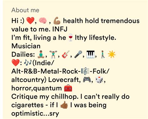 This is too many emojis for a man in his 40s : r/Bumble