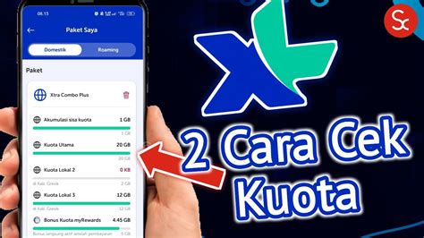 Cara Cek Sisa Kuota Xl Axiata Terbaru Cara Melihat Kuota Paket