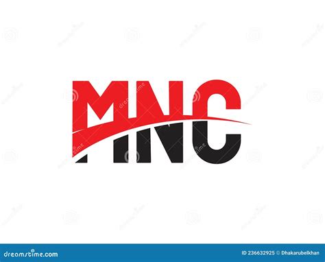 MNC Letter Initial Logo Design Stock Vector - Illustration of ...