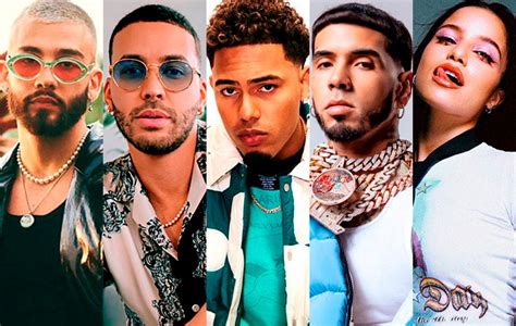 Anuel Aa Myke Towers Prince Royce Manuel Turizo Emilia Mernes Y Más