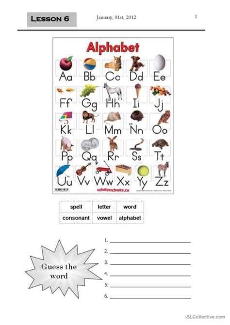 223 Abc English ESL worksheets pdf & doc