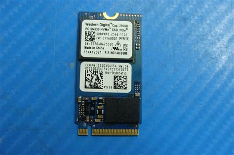 Lenovo 3-15ACH6 WD 256GB NVMe M.2 SSD Solid State Drive SDBPMPZ-256G-1101