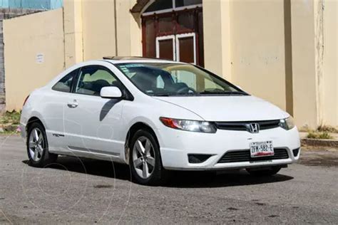 Honda Civic Coupe EX 1 8L Aut Usado 2006 Color Blanco Precio 105 000