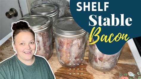 Shelf Stable BACON For Your Emergency Food Storage Pressure Canning