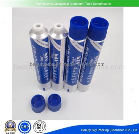 Hair Dyes Packaging Aluminium Collapsible Tubes Aluminium Collapsible