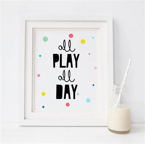 Playroom Wall Artlets Play Nursery Decor Playroom Decor Playroom