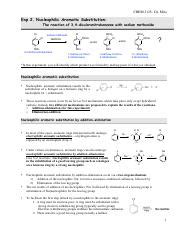 Exp Pre Lab Note Nas Pdf Chem Dr Mito Exp Nucleophilic