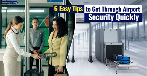 6 Easy Tips To Get Through Airport Security Quickly Airfarebooking