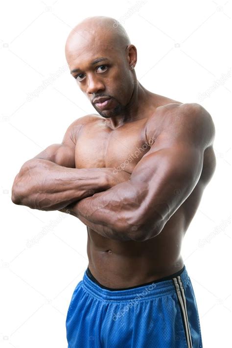 Muscular Man Arms Crossed Stock Photo By Arenacreative