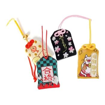 Hb Traditional Wish Pray Custom Diy Hanging Charm Lucky Bag Amulet