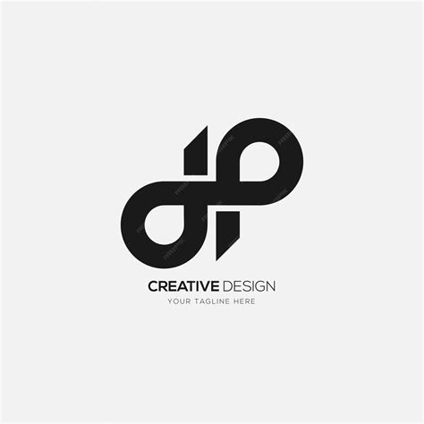 Premium Vector Creative Letter Dp Elegant Monogram Logo