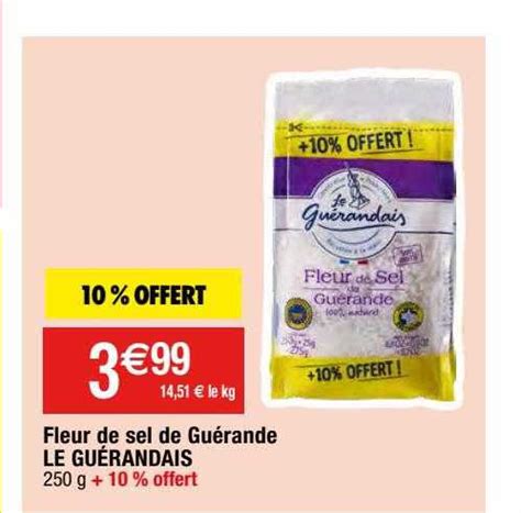 Promo Fleur De Sel De Gu Rande Le Gu Randais Chez Migros France