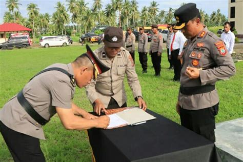 Tribrata Kapolres Boltim Lantik Kompol Noldy Undap Sebagai Wakapolres