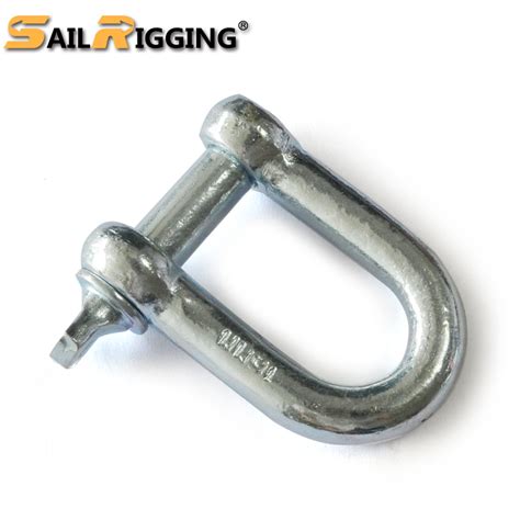 European Type Large Dee Shackle Crane Rigging China D Shackle And