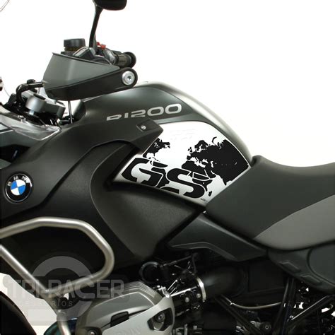 Adesivo Protetor Lateral Tanque Bmw R Gs Adventure Mapa