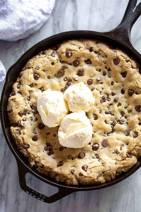 Best Chocolate Chip Cookie Skillet Recipe Deporecipe Co