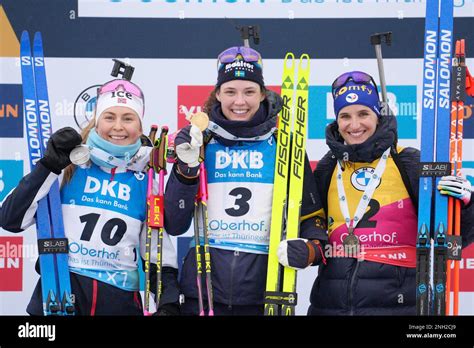 Oberhof Germany 20230219 Ingrid Landmark Tandrevold Took Silver In The