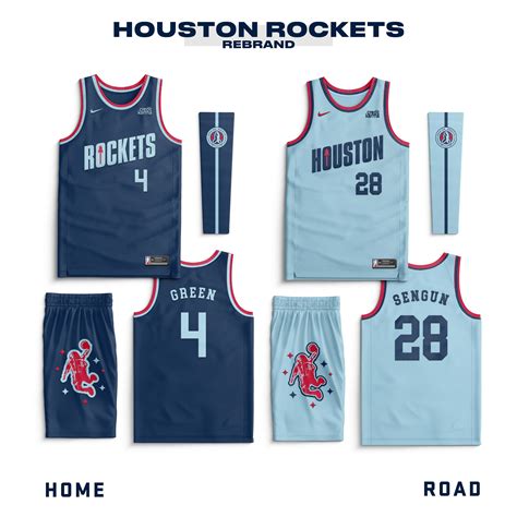 New Blue • Houston Rockets Rebrand City Uniform 11 26 Concepts Chris Creamer S Sports