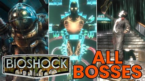 Bioshock Remastered All Bosses With Cutscenes Both Endings Pc Youtube