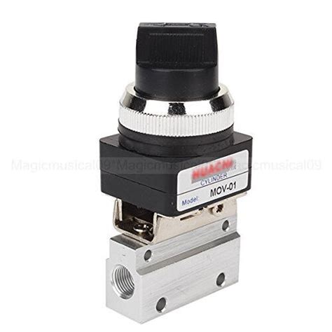 Pt Position Way Air Pneumatic Mechanical Valve Aluminium Alloy