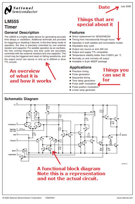 How To Read Datasheets And Application Notes Circuit Basics