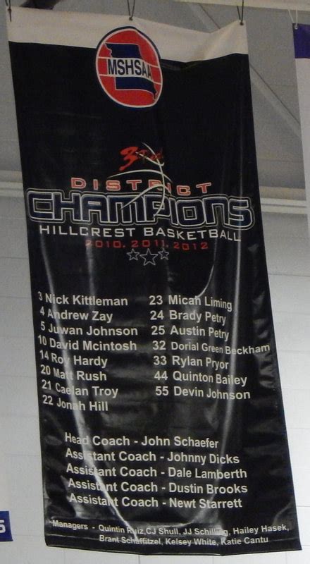 State Tournament History Hillcrest Basketball