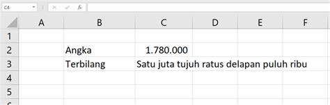 Rumus Terbilang Excel Cara Merubah Angka Menjadi Huruf Secara Nbkomputer